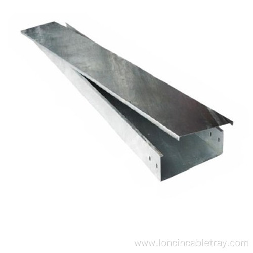 Tray type steel cable tray